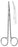 Miltex - Tenotomy Scissors Stevens 6-1/4 Inch Length OR Grade German Stainless Steel NonSterile Finger Ring Handle Curved Blade Blunt Tip / Blunt Tip - 18-1456