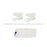Hollister Pack Combination Urinary Bag 11-1/8X5" Large 3Oz Leg Disposable Sterile 12/Bx - 9349