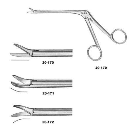 Miltex Miltex Nasal Scissors 4-1/2 Inch Length OR Grade Stainless Steel (German) NonSterile Finger Ring Handle Straight Blade Blunt/Blunt - 20-170