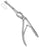 Miltex - Septum Forceps Jansen-Middleton 7-1/2 Inch Length OR Grade German Stainless Steel Thru-Cutting Jaws 14 x 4 mm - 20-557