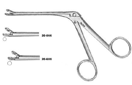 Integra Lifesciences - Post-Nasal Forceps Hildyard 4-3/4 Inch Length 3.5 mm Cups - 20-605