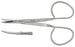 Miltex - Utility Scissors 4-1/16 Inch Length Surgical Grade Stainless Steel NonSterile Finger Ring Handle Curved Blade Blunt Tip / Blunt Tip - 5-400