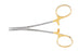 Miltex Needle Holder 4-1/2 Inch Serrated Jaws Finger Ring Handle - 8-3TC