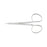 Miltex - Stitch Scissors 4-7/8 Inch Length OR Grade German Stainless Steel NonSterile Ribbon Style Finger Ring Handle Curved Blade Sharp Tip / Sharp Tip - 9-117