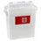 Bemis Sentinel - Sharps Container 15 H X 13-7/8 L X 6-7/8 W Inch 3 Gallon Translucent Base / Translucent Lid Horizontal Entry Rotating Lid - 333 020