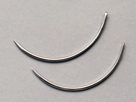 Aspen Surgical Products Richard-Allan Suture Needle 3/8 Circle Taper Point - Heavy Needle Mayo Catgut Type Size 4 Needle - 216804