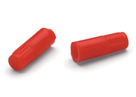 Baxter Cap, Syringe Red, Luer Lock, Polypropylene - H93865001
