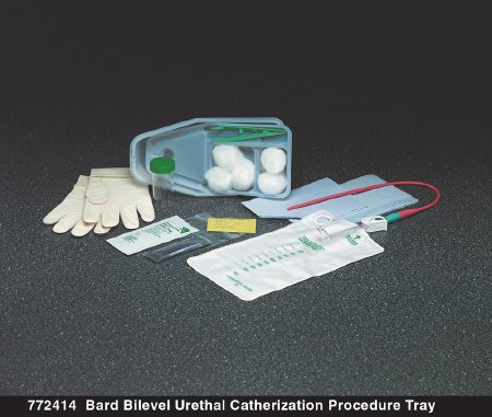 Bard Bard Intermittent Catheter Tray Urethral 14 Fr. Without Balloon Plastic - 772417