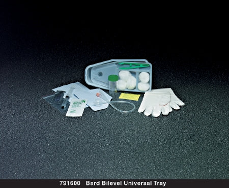 Bard Bardex Lubricath Indwelling Catheter Tray Foley 18 Fr. 5 cc Balloon Silicone - 791800