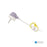 Smiths Medical ASD Needle 22Gx1" Gripper Huber Safety 12/Bx - 21-3252-24