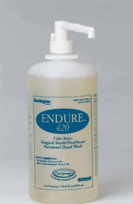 Ecolab Surgical Scrub Endure 420 Cida-Stat 1 Gal. Bottle 2% Strength Chg (Chlorhexidine Gluconate) - 6030659