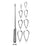 Miltex-Integra Curette Uterine Greene 11" #4 Serrated/Malleable Shank Blunt Blade Tip Ss Ea - 30-1255-4