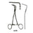Miltex-Integra Clamp Multipurpose Debakey 5-1/4" 90 Degree Angle Ea - 24-2720