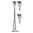 Miltex-Integra Retractor Volkman 8-3/4" Sharp 6 Prong Stainless Steel Ea - 11-549
