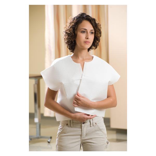 Graham Medical Cape Exam Fabri-Soft 30 In X 21 In White 3 Ply 100/Case - 211