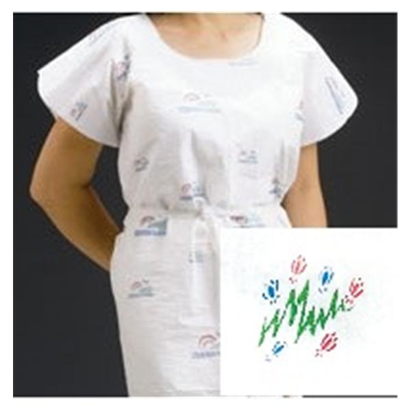Graham Medical Gown Exam Fabri-Soft 30 In X 42 In Seascape 50/Case - 239
