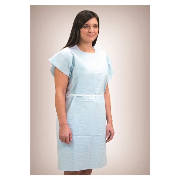 Graham Medical Gown Exam Fabri-Soft 30 In X 42 In Blue 50/Ca - 229