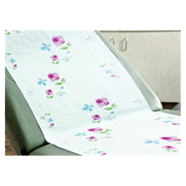 Graham Medical Table Paper Exam Rose Garden Smooth 18 In X 225 In Rose Garden 12/Case - 46844