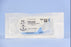J & J Healthcare Systems Prolene Suture with Needle Nonabsorbable Uncoated Blue Suture Monofilament Polypropylene Suture Size 5-0 24 Inch Suture Double-Armed 17 mm Length 3/8 Circle Taper Point Needle - 8860H