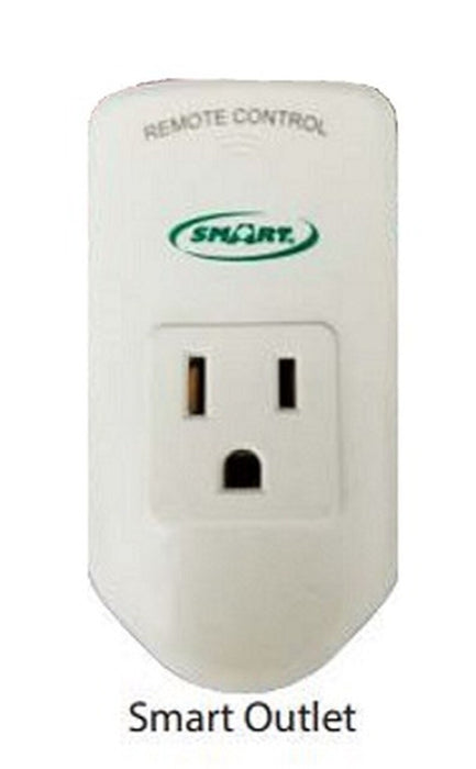 Smart Caregiver Smart Outlet with Economy Cordless Monitor with remote reset- 433SC1EC-SYS