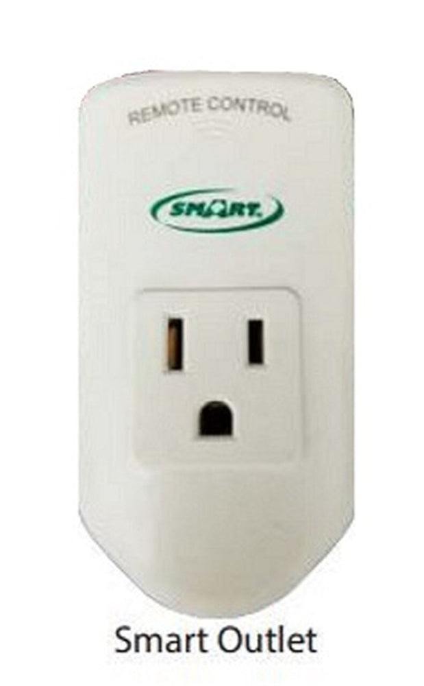 Smart Caregiver Smart Outlet with Economy Cordless Monitor with remote reset- 433SC1EC-SYS
