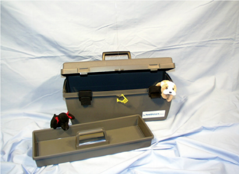 Healthmark Emergency Med Boxes And Cases - Med Box, 19.785" x 8.875" x 8.375" in, HMK-2010-2