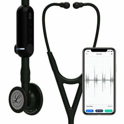 3M Littmann Core Digital Stethoscope - (Black) 27"