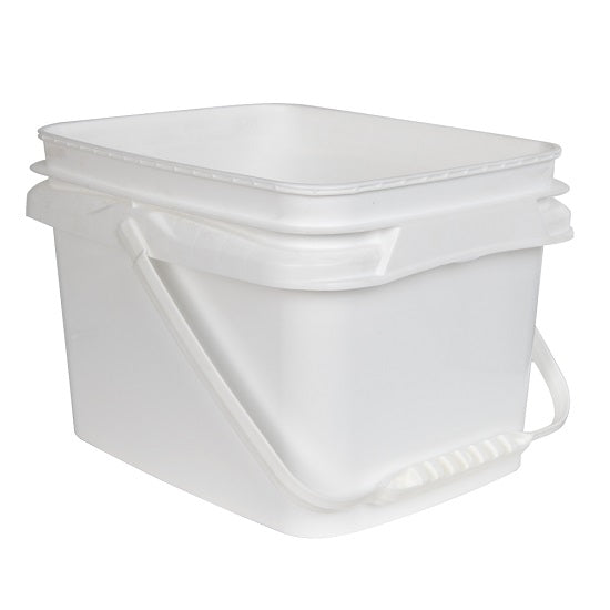 Polypropylene Rectangular Pail with Handle