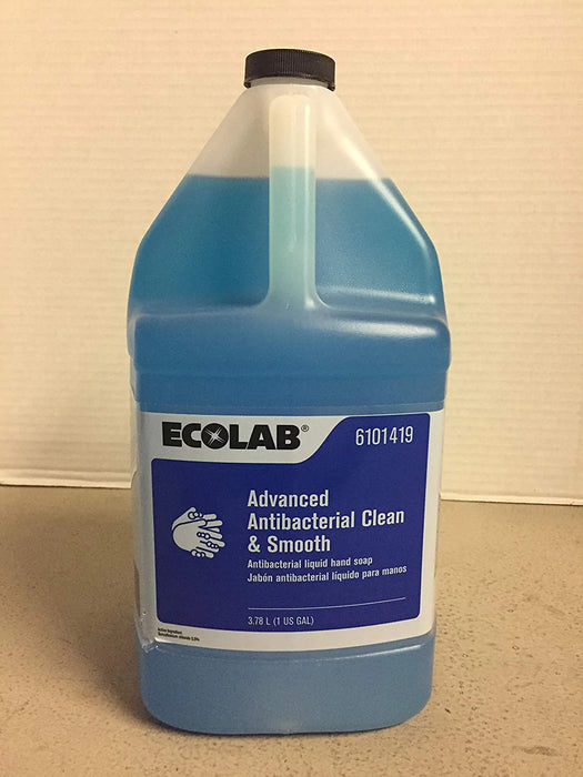 Ecolab Clean & Smooth - Antibacterial Soap Lotion 1 gal. Jug Floral Scent - 6101419