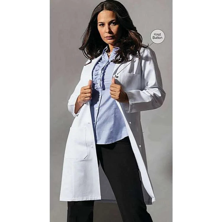 Fashion Seal Uniforms - Lab Coat White X-Large Knee Length Reusable - 3301-XL