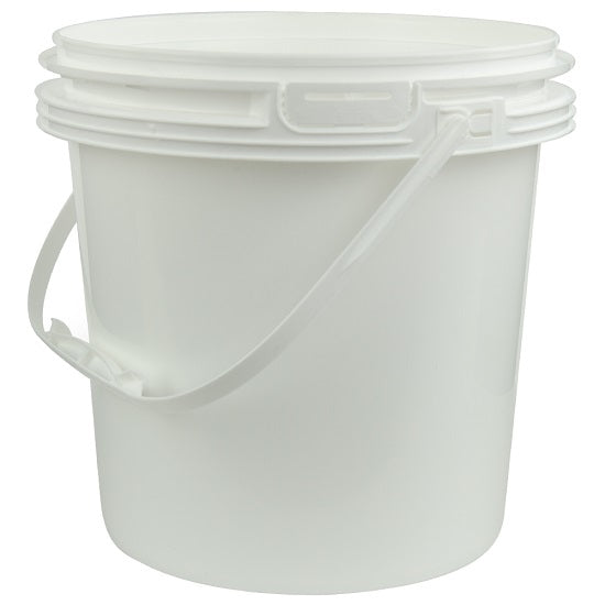  Bucket with Handle White 