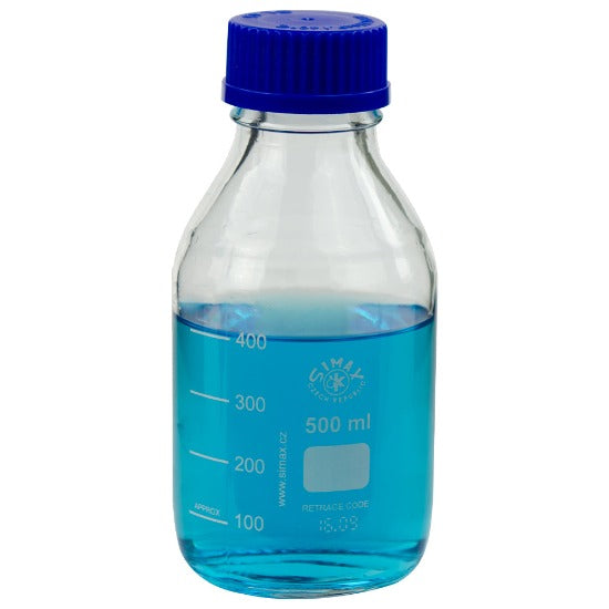 Glass Media Bottles