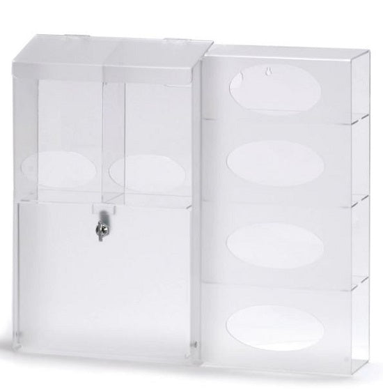 Omnimed 307005 Medical Isolation Station - Acrylic