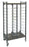 Omnimed Horizontal Open Style Chart Rack (Wired Dividers 1-4 Tier), Beige