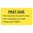 Tabbies Patient Responsibility Labels, Fluorecent Chartreuse - 3-1/4"W x 1-3/4"H, 250 per Roll - MAP4170