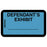 Tabbies Legal Exhibit Labels - 5-1/4"W x 3-1/4"H, 252 labels per Pack