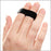 3pp Buddy Loops - Finger Splint Adult One Size Fits Most Hook and Loop Strap Closure Left Hand Black - P1005-50