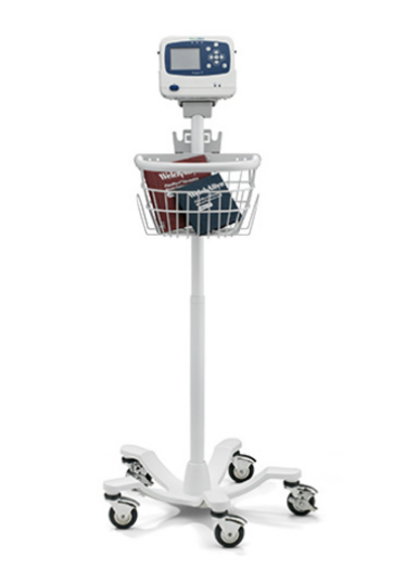 Welch-Allyn Propaq LT Monitor Mobile Stand w/ Basket - 4700-58