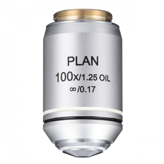 Accu-Scope Inc Objective 0. 018 mm, 100XR, N.A. 1.25 For Accu-Scope Microscope - 00-3176-PL