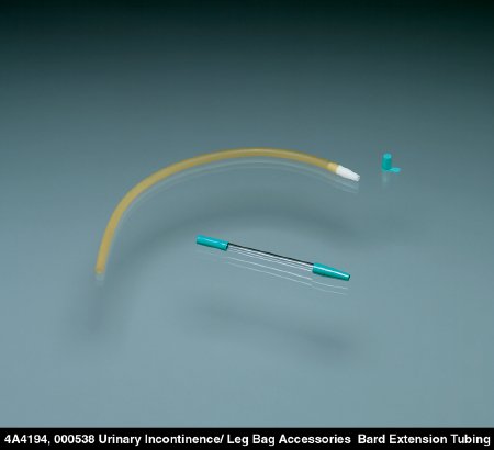Bard - Tube, Leg Bag Extension 8-1/2 Inch Tube and Adapter, Reusable, Sterile - 000538