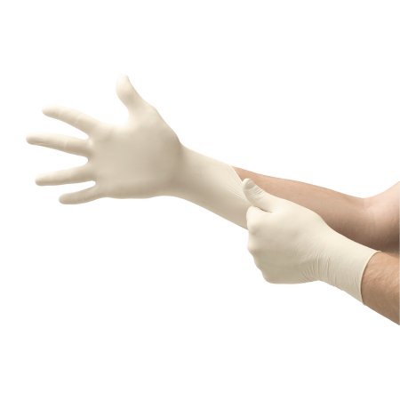 Diamond Grip Plus - Exam Glove X-Large NonSterile Latex Standard Cuff Length Fully Textured White Not Chemo Approved - DGP-350-XL