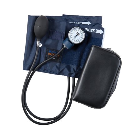 Mabis Precision - Aneroid Sphygmomanometer Unit 2-Tubes Adult Large Cuff - 09-141-016