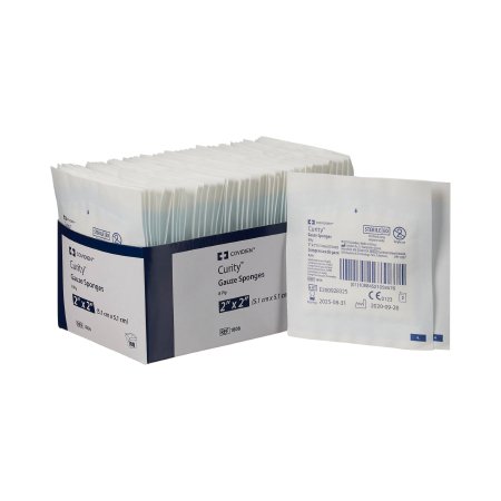 Curity - USP Type VII Gauze Sponge Gauze 8-Ply 2 X 2 Inch Square Sterile - 1806