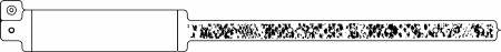 Precision Dynamics Splash Strap Identification Band Write On Wristband Permanent Snap Without Legend - 529-41-PD