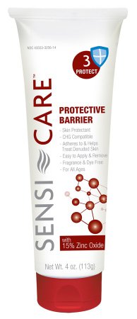 Convatec Sensi-Care Skin Protectant 4 oz. Tube Unscented Cream CHG Compatible - 325614