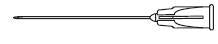 Beaver-Visitec International Visitec Retrobulbar Block Needle Atkinson Style 23 Gauge 1-1/2 Inch Single Bevel , 22 Degree Angle Type - 581638