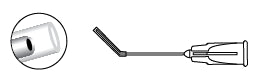 Beaver-Visitec International Visitec Cannula Angled, 45 Degree, Flexible Tip 27 Gauge 7/8 Inch - 585005