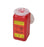 Becton Dickinson Sharps Container 1-Piece 7-3/4 H X 3-3/4 W X 3-3/4 D Inch 1.4 Quart Red Funnel Lid - 305557