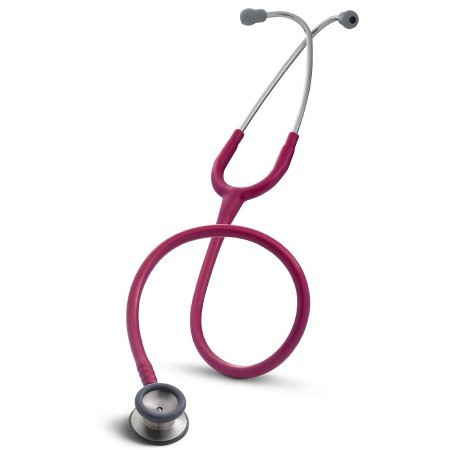 3M Littmann Classic II - Classic Stethoscope Raspberry 1-Tube 28 Inch Tube Double-Sided Chestpiece - 2122