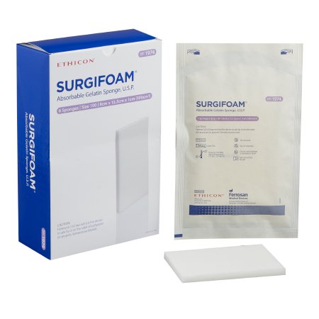 Surgifoam - Hydrogel Dressing 8-1/2 X 12 cm Rectangle Sterile - 1974